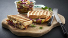 Hurtig kimchi toast