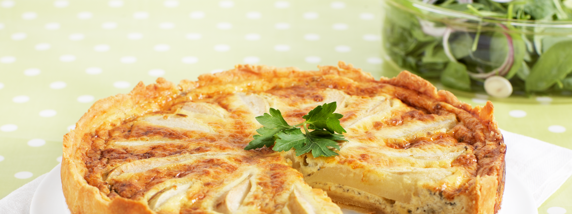 Pæretærte med blåskimmelost