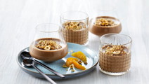 Chokolademousse med hytteost