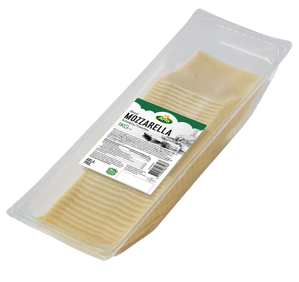 Mozzarella tranches 1kg