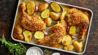 Kycklingklubbor i ugn