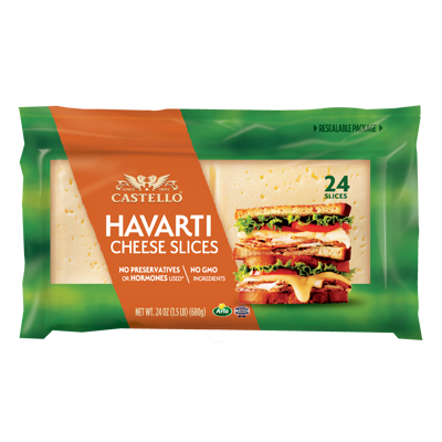 Castello® Sliced Havarti Cheese