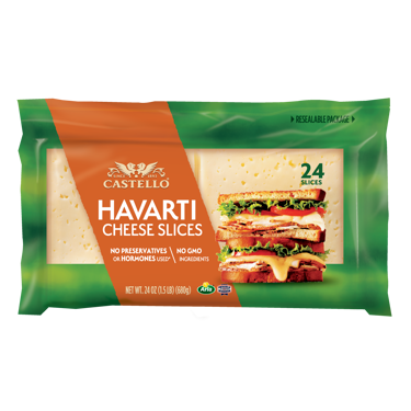 Castello® Sliced Havarti Cheese