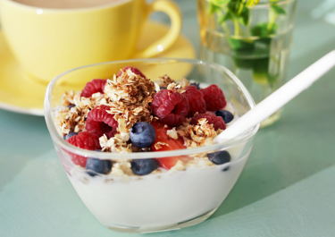 Honningristet havre til yoghurt