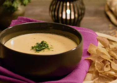 Creamy lentil soup