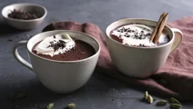 Kryddig varm choklad