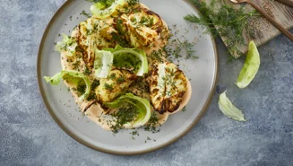 Air fryer cauliflower