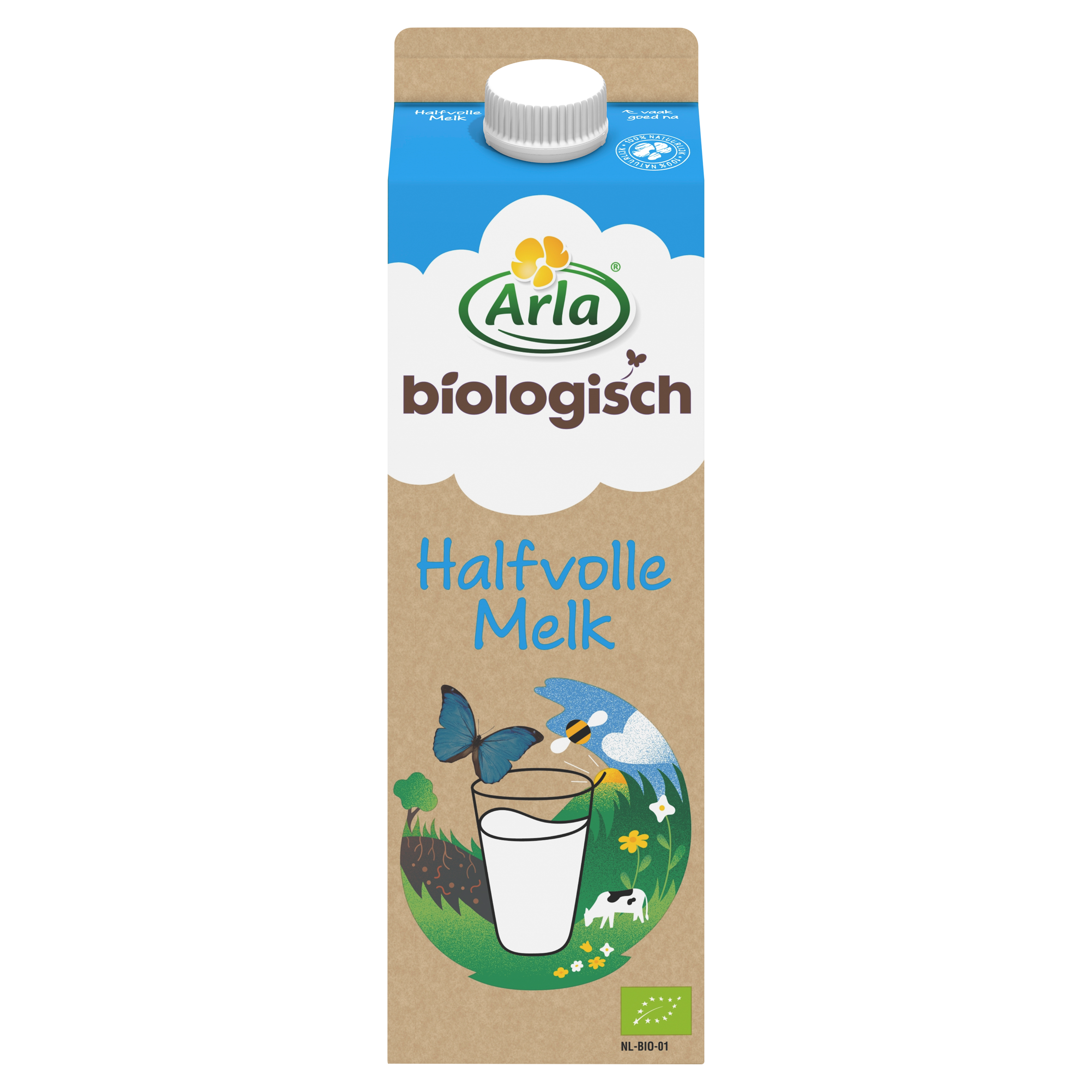 Halfvolle melk 1 liter