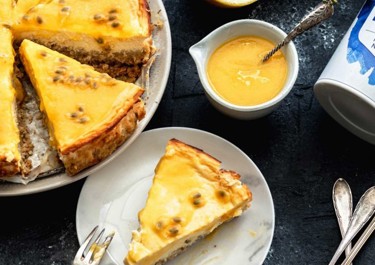 Cheesecake ontbijttaart met skyr