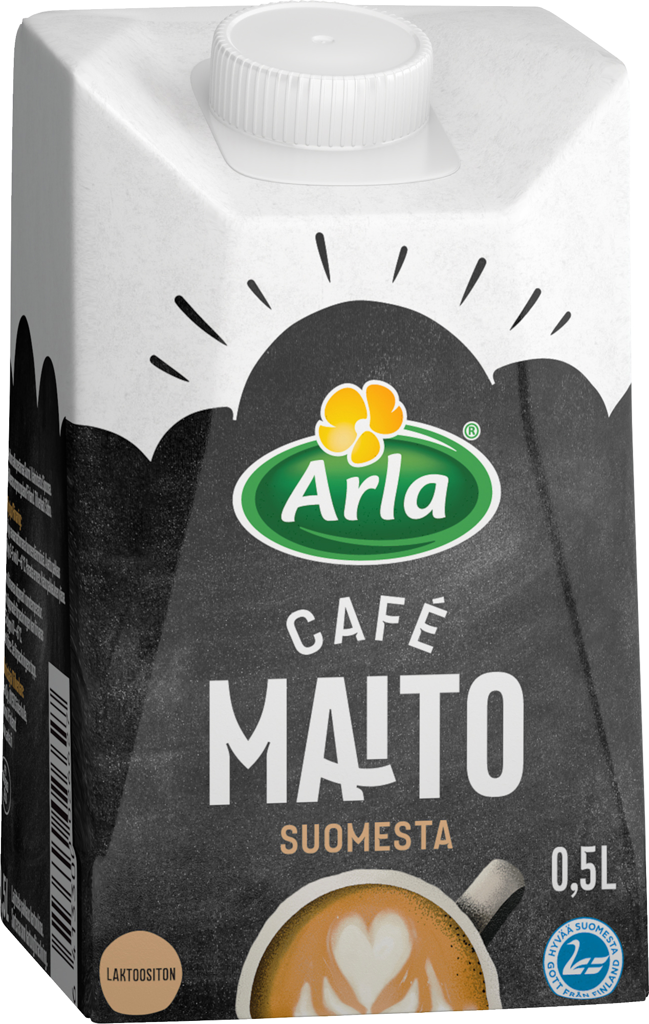 Arla café maito 0,5L laktoositon UHT