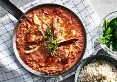 Halloumi Stroganoff