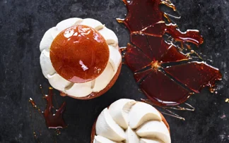Karamel-semla