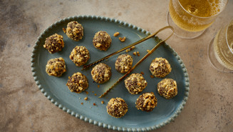 Havregrynskugler de luxe