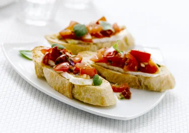 Bruschetta med ost