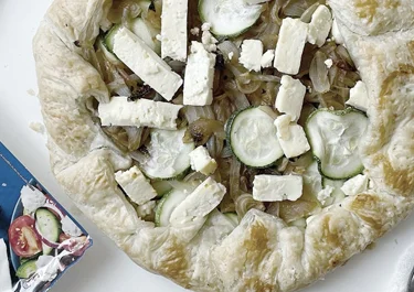 Galette de calabacín con Arla Apetina