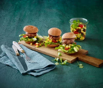 Mexikanische Mini-Burger