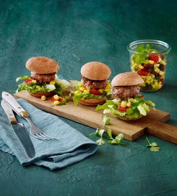 Mexikanische Mini-Burger