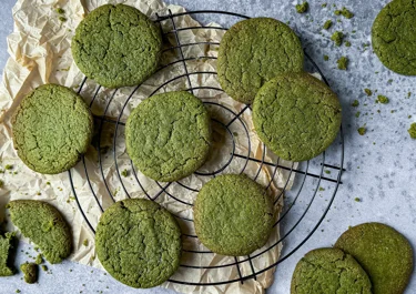 Matcha cookies