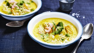 Kala-katkarapukeitto