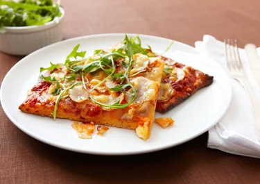 Pizza med jordärtskockor