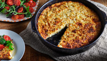 Potatiskaka med cheddar