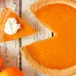 Traditional American pumpkin pie