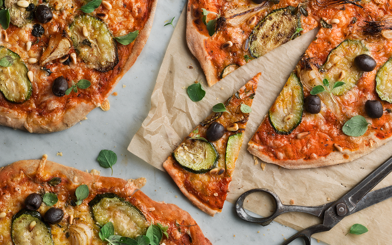 Zucchini Pizza