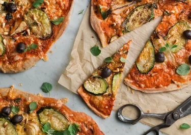 Zucchinipizza