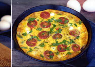 Paprika-frittata