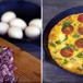 Sweet pepper frittata