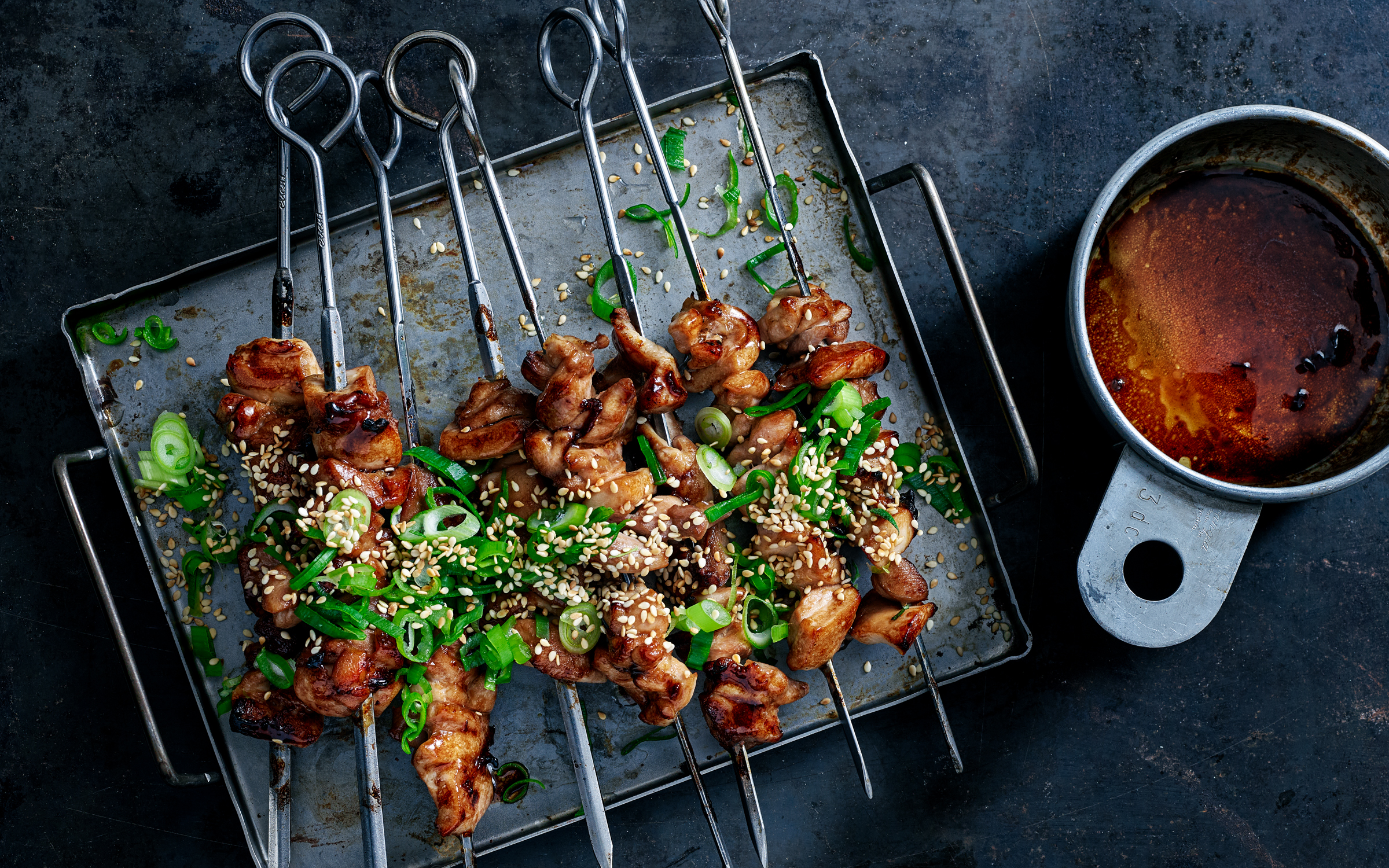 Yakitori – Rezept für japanische Hähnchenspieße | Arla - Rezept