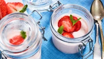 Erdbeermousse