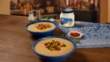 شوربة البطاطس بالجبن