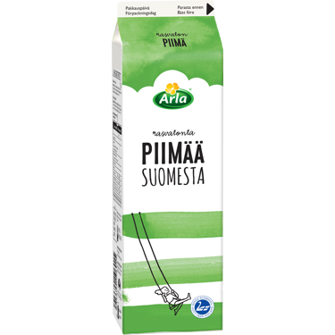 Arla Rasvaton Piimä Suomi 1L