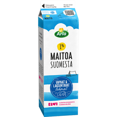 Arla 1% Maito Suomi 1L