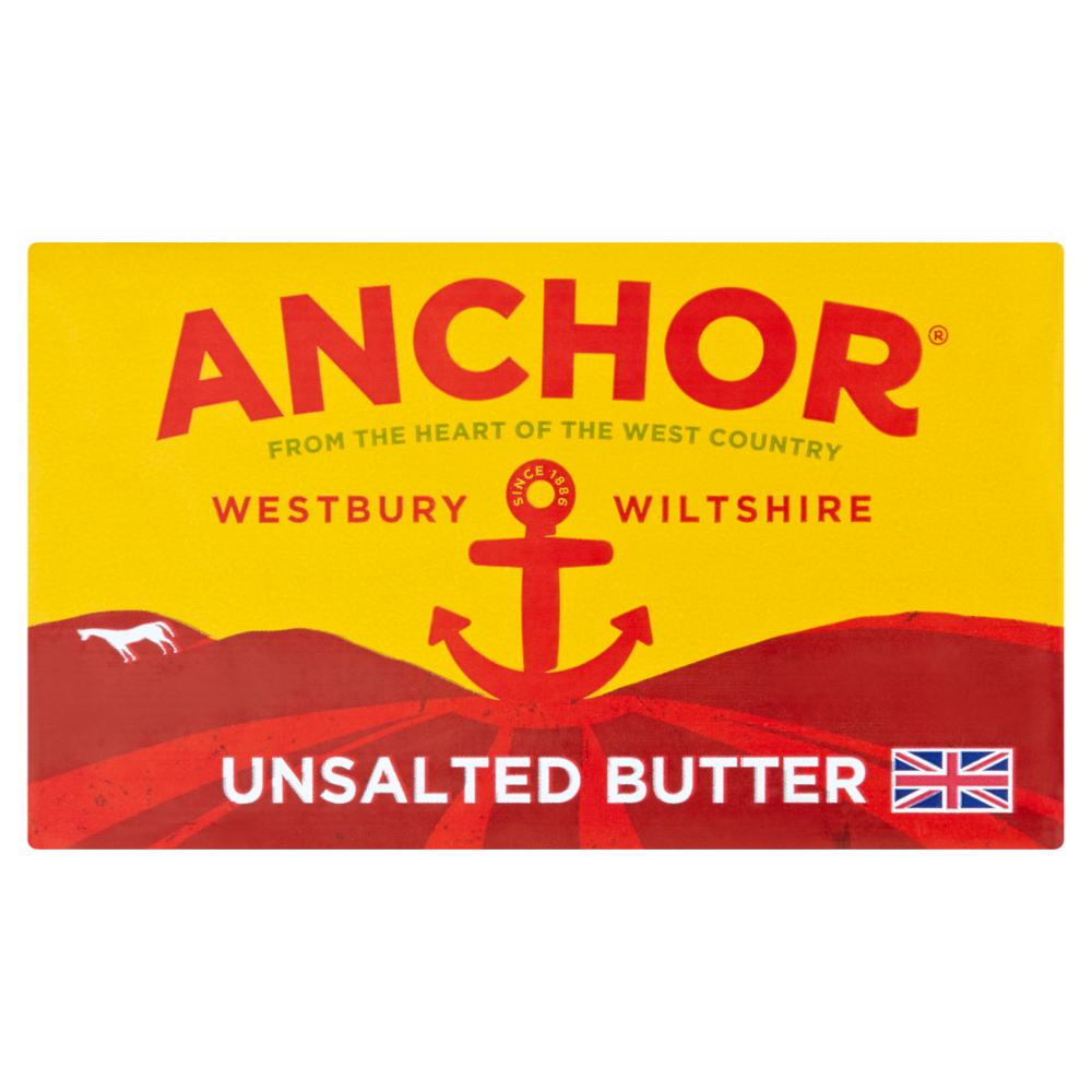 Anchor Unsalted Butter Block 500g