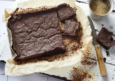 Gluten- og laktosefri chokoladekage