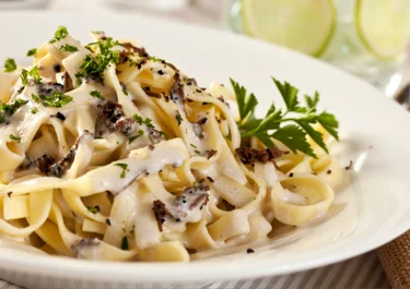 Paddestoelentagliatelle