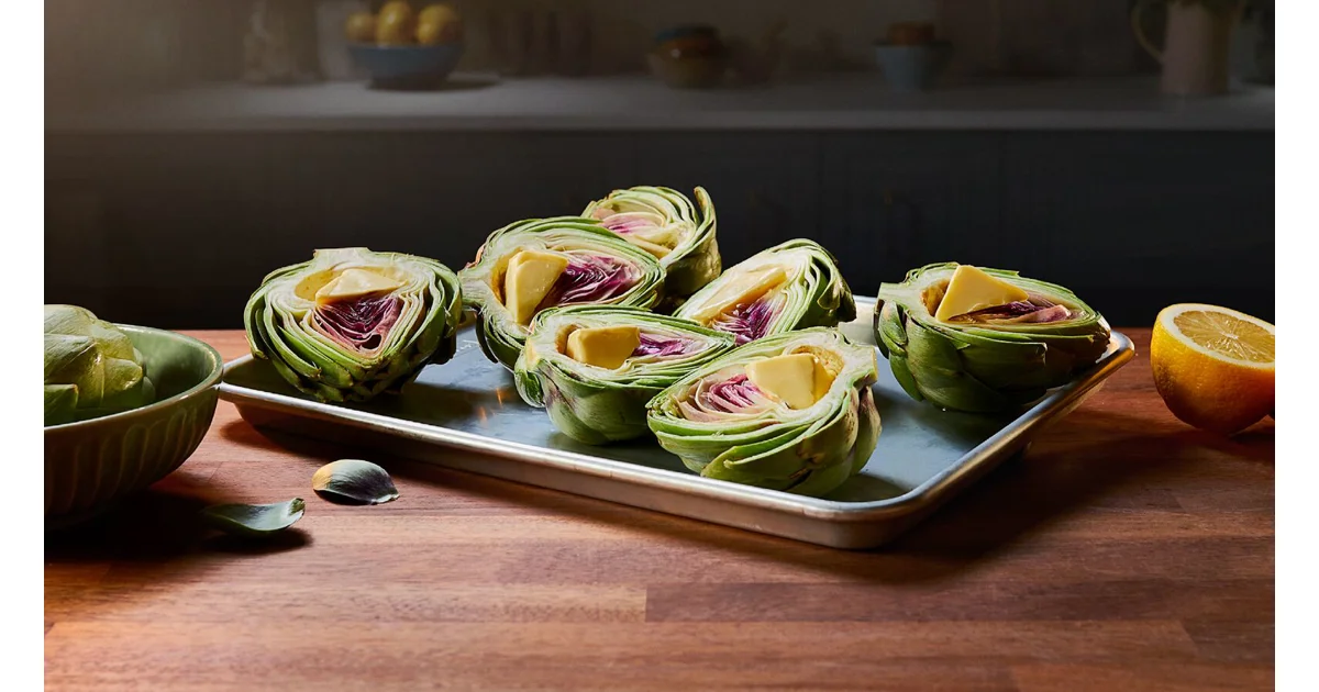 BAKED ARTICHOKE