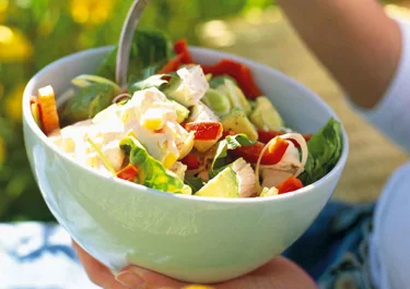Kycklingsallad med mango