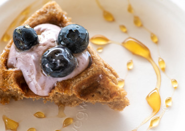 Organic Oat and Cinnamon Waffles