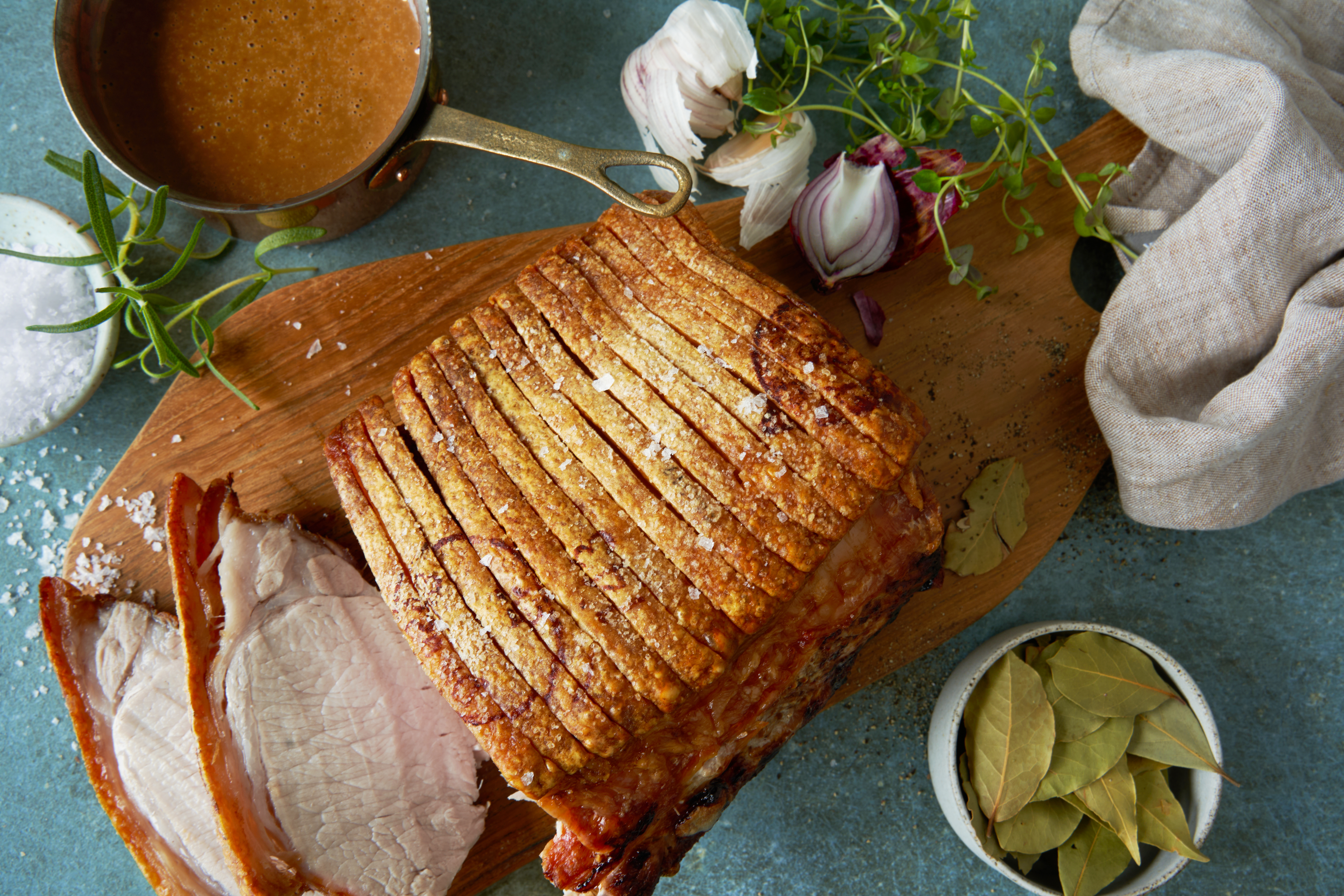 Schweinebraten aus der Heißluftfritteuse