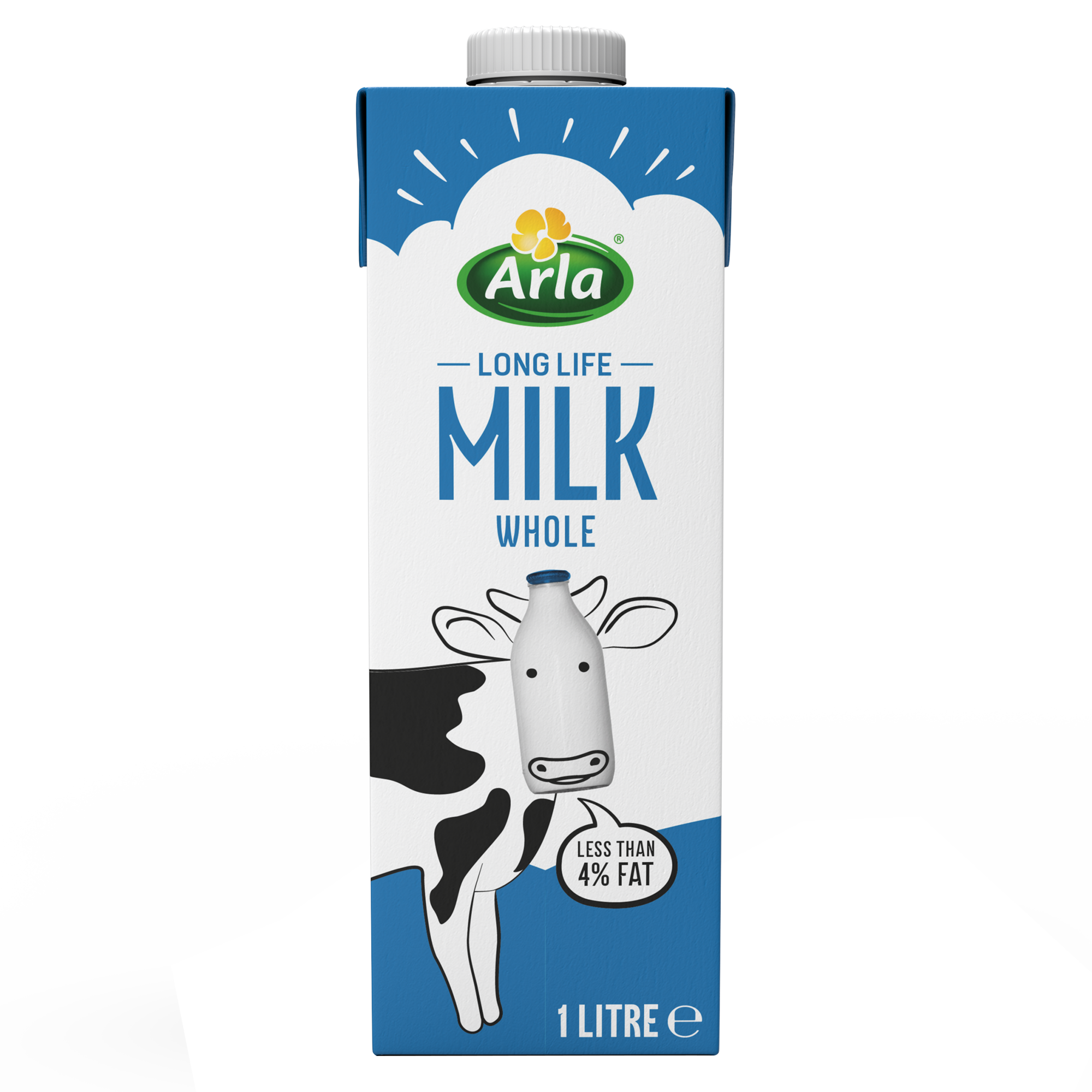 Arla Long life Whole Milk 1L