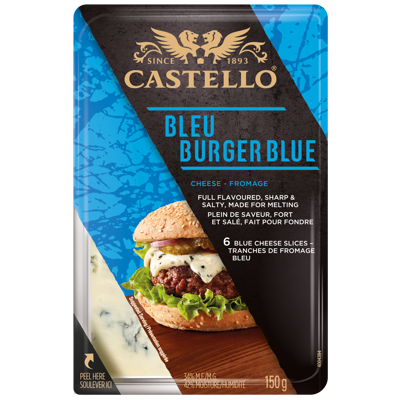 Castello® Burger Blue Cheese slices