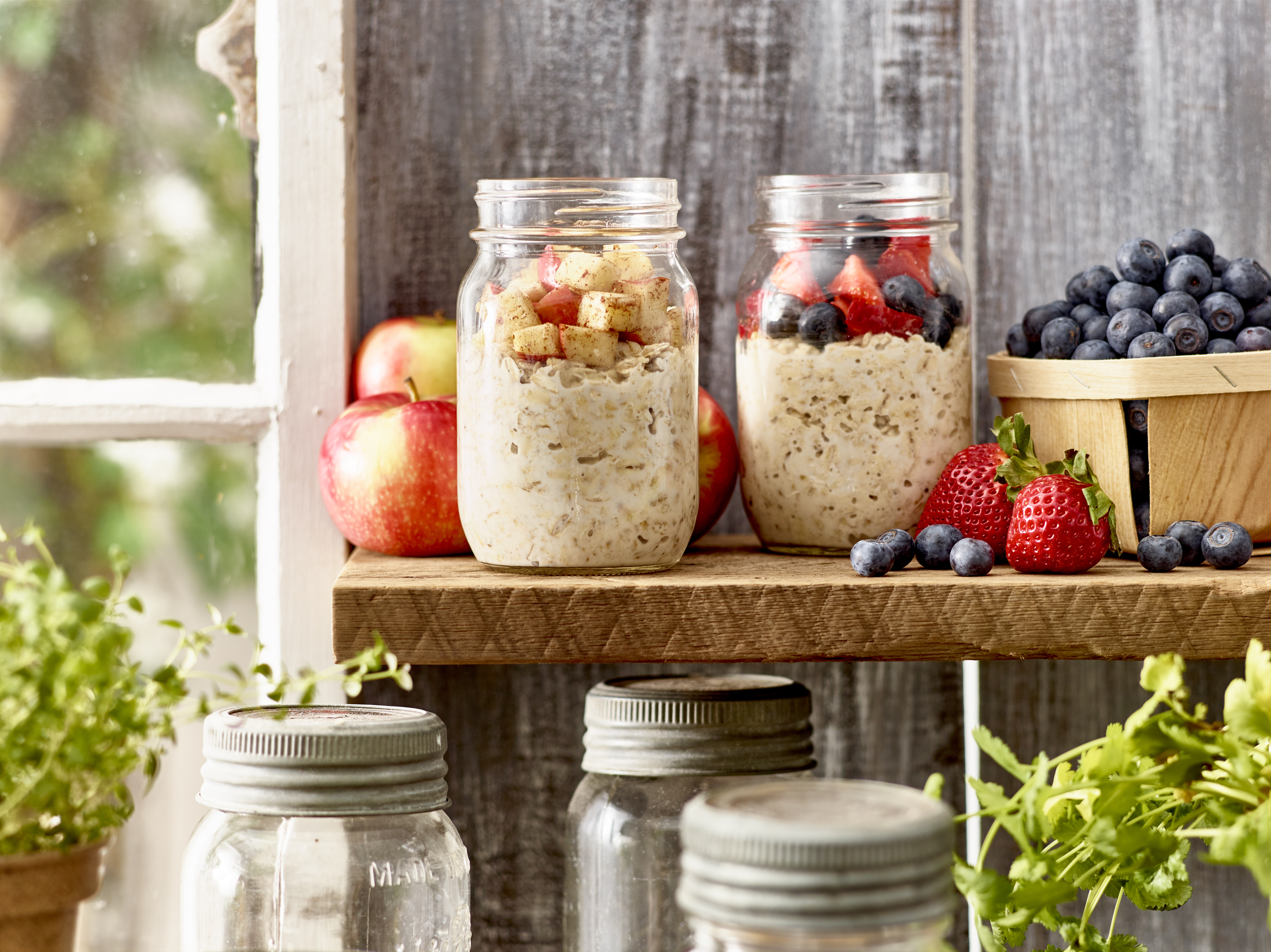 Gruau sans cuisson en pot