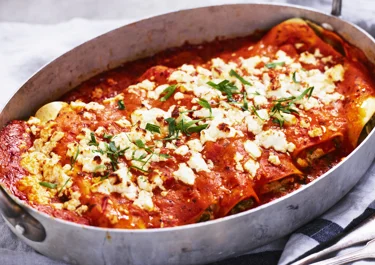 Cannelloni med vitost och spenat
