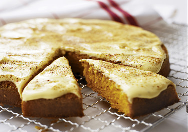 Morotskaka med saffran