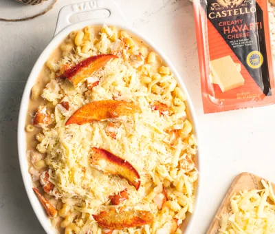 Creamy Havarti Lobster Mac and Cheese