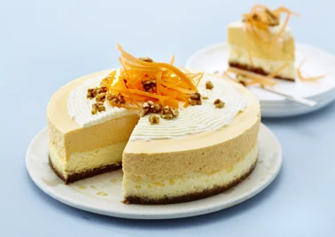 Carrot cheesecake