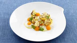 Variation på blomkål med löjrom